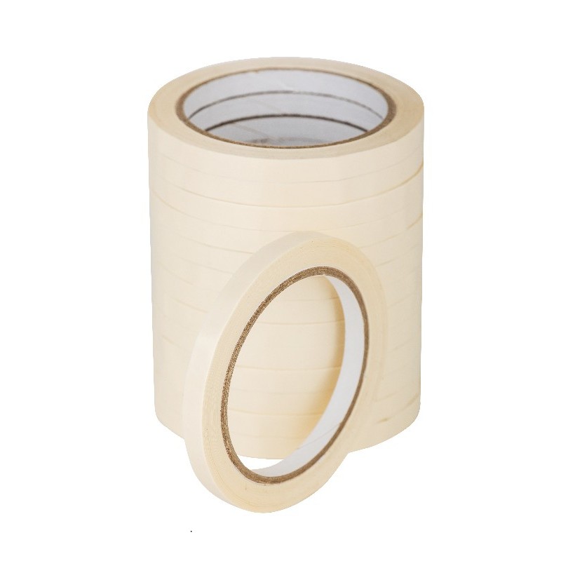 TAŚMA SAMOPRZYLEPNA 9X66Y. SOLVENT BIAŁA