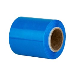 Folia stretch NIEBIESKA MINI 23 mik x 10cm x 0,4kg netto