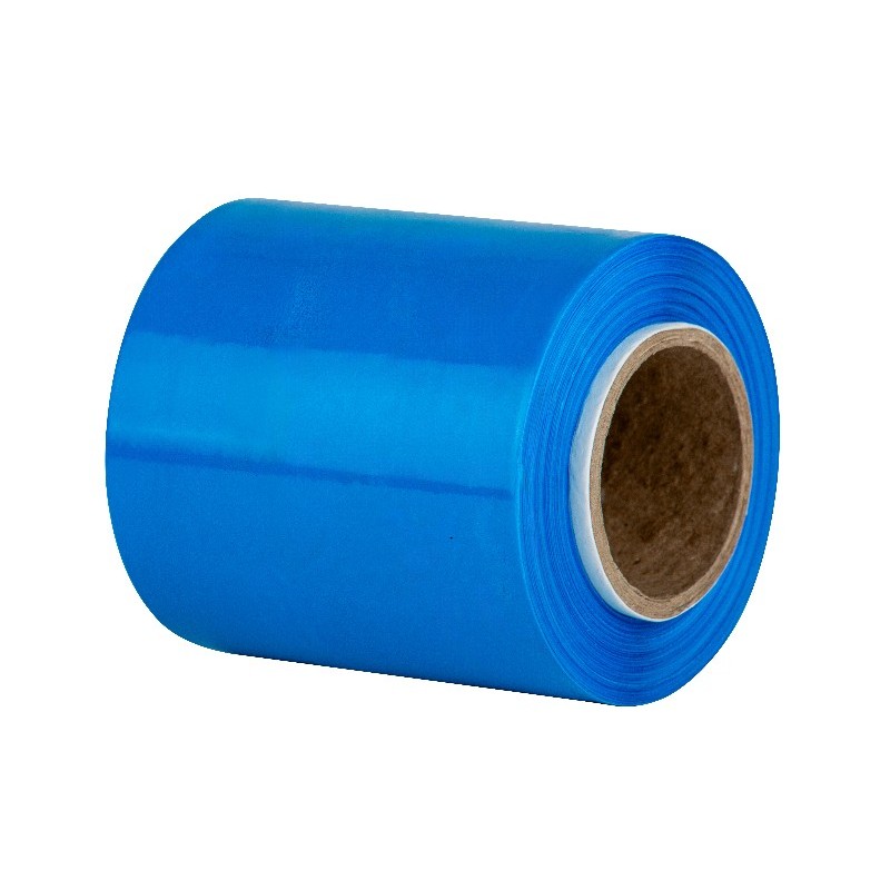 Folia stretch NIEBIESKA MINI 23 mik x 10cm x 0,4kg netto