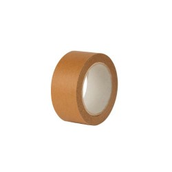 TAŚMA SAMOPRZYLEPNA PAPIEROWA 48MMX50M BRĄZOWA KRAFT SOLVENT