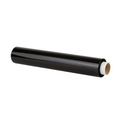 FOLIA STRETCH CZARNA 23MIK X 50CM X 1,5KG NETTO